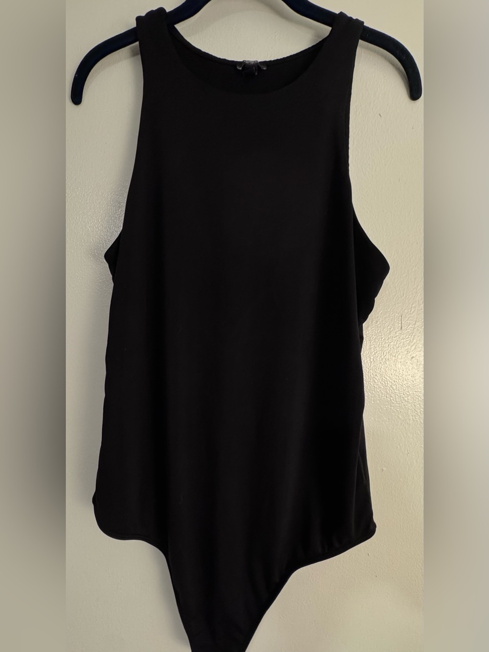 Express Body Contouring Black Sleeveless Bodysuit -